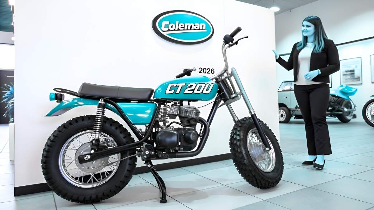 Coleman B200 Chinook 2026 La moto todoterreno que redefine la experiencia de viaje